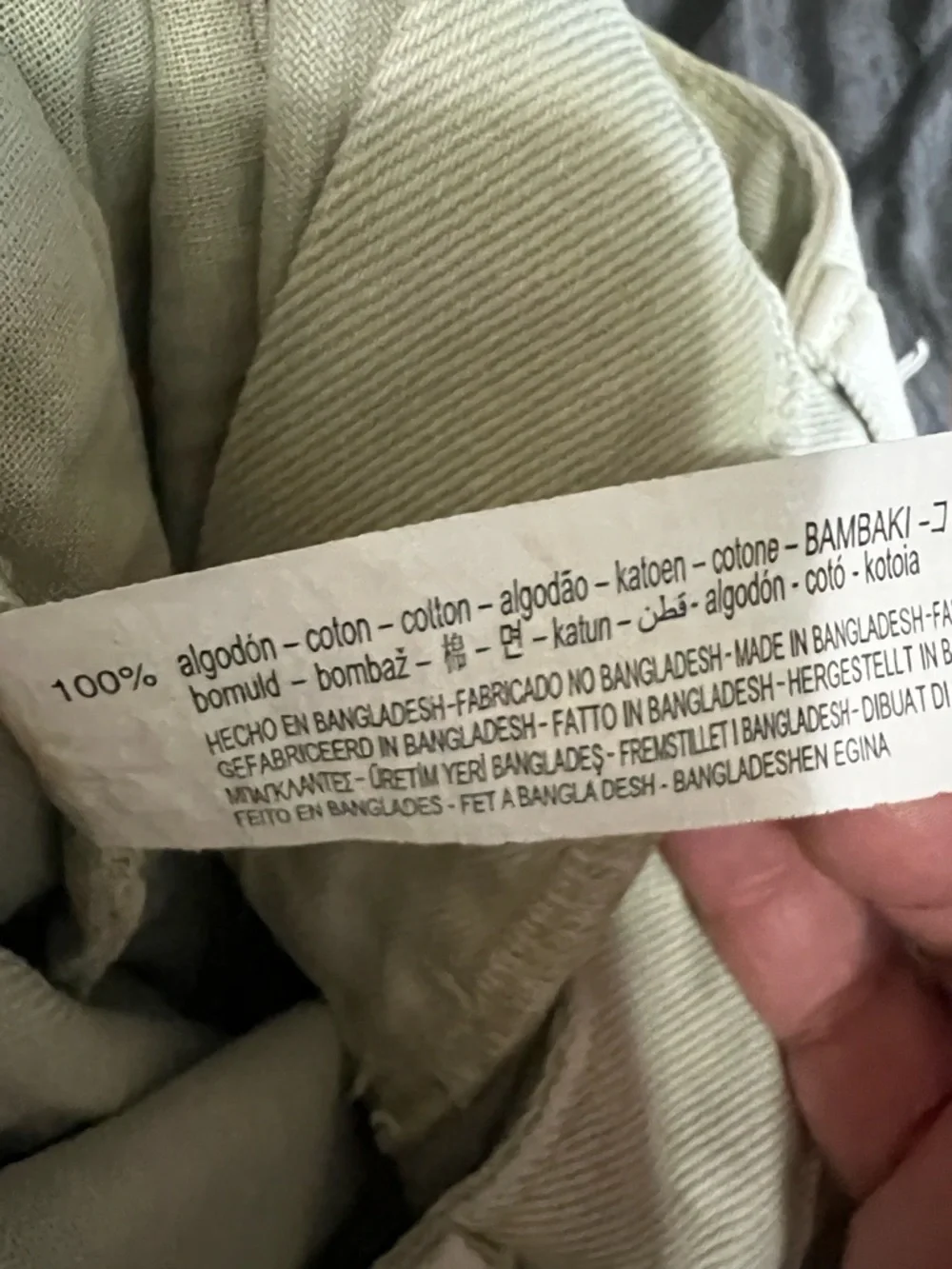 Zara‎ Ultra High-Rise Light Green Utility Denim Shorts